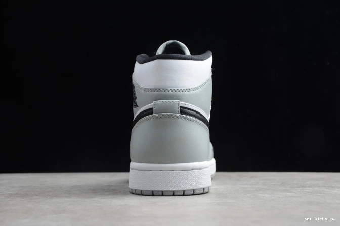 Rep Mid Smoke AIR 1 Jordan Light 554724-092 Grey 0701